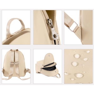 Zaino Piccolo Impermeabile alla Moda da Donna con Chiusura a Cerniera, Fodera in Poliestere e Sistema di Trasporto a Tracolla per Uso Quotidiano Estivo - Product Image 4