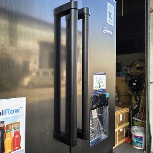 628L 4-Door French Door Fridge Freezer Stainless Steel Black Water Dispenser for Household & Hotel Use Stainless Steel Fridge Fr - Product Image 6