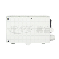 Caja Terminal Óptica de 4 Núcleos para Montaje en Pared/Poste Exterior, Clasificación IP65, PC+ABS, Cierre de Empalme 1 en 4, Conector SC, Red FTTH, -40~+80