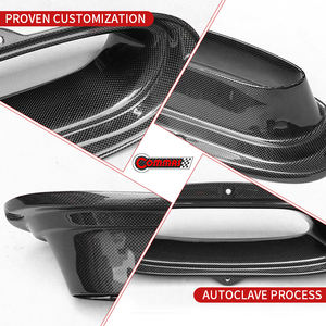 ช่องระบายอากาศฝากระโปรงหน้าคาร์บอนไฟเบอร์แห้งแบบ OEM สำหรับ Ferrari F8 รุ่นทดแทน ช่องลมเข้าฝากระโปรง ลดราคาพิเศษ - Product Image 3