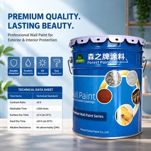 Decorative Wall Paint Supplier Strong Hiding Power Premium House Interior Wall Emulsion <strong>Latex</strong> Paint and <strong>Primer</strong> for Home Decor - Product Image 6