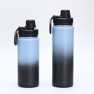 Botella Deportiva de Agua con Aislamiento Térmico de Doble Pared, de Acero Inoxidable 304, Ecológica, Portátil, con Aislamiento de 12-24 Horas, para Negocios - Product Image 6