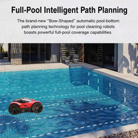Robot de nettoyage M8PRO sans fil, aspirateur automatique pour piscine, escalade des parois, piscines enterrées, panier à débris de 3,5 L, IPX8, autonomie de 8 heures
