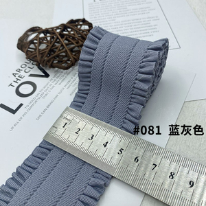 Xinran Custom 3D Jacquard Logo Cintura elástica de encaje 50mm de ancho Banda impresa con opciones de color personalizadas para mujeres - Product Image 5