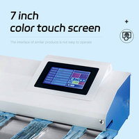 Machine de scellage médicale entièrement automatique pour pochettes de stérilisation dentaire avec écran tactile et fonction d'impression