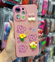 Coques de téléphone portable en TPU souple 3D Anime mignonnes avec protection de l'appareil photo pour Redmi 15C Note 14 15 Pro