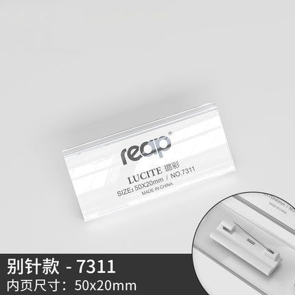 Boucle ardillon 7311, 50 x 20 mm