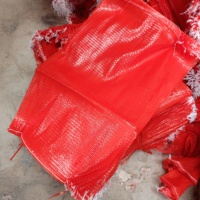 23"x35" PP Leno Mesh Netzakken, stevige trekkoordzakken voor boerderijen, boomgaarden, groenten, fruit en gerststro