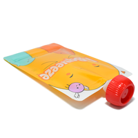 Bec en papier kraft biodégradable de 200ml, pochette debout, alimentaire PE, gravure gratuite, impression, QC, 100% ml