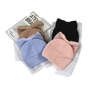 Gorros para hombre y mujer de último estilo, proveedor al por mayor, gorro de punto grueso de Color personalizado, gorros de punto de invierno Jacquard - Product Image 1