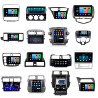Cadre d'autoradio pour Toyota Double Din, unité principale Android, stéréo Bluetooth, CarPlay, navigation, prise en charge de la caméra de recul