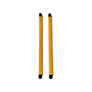 Safety <b>Light</b> <b>Curtain</b> Sensor Pair Yellow With Black Ends IP67 DC24V 0.2-15m Sensing for Industrial Use GL-R32H Ind - Product Image 1
