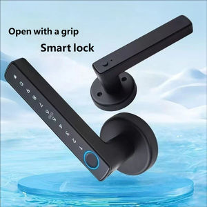 Serrures de porte intelligentes à empreintes digitales, entrée sans clé, serrure de porte électrique biométrique, contrôle à distance par application, serrure de porte intelligente Wifi - Product Image 3