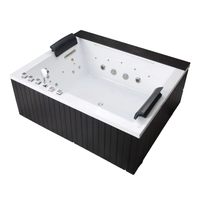 Baignoire autoportante rectangulaire en acrylique pour intérieur, avec massage par remous, écologique, garantie 5 ans, Jacussi