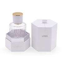 Boîtes d'emballage de luxe personnalisées pour parfums et cosmétiques avec doublure en éponge, matériaux recyclés, petite taille, boîte cadeau en papier