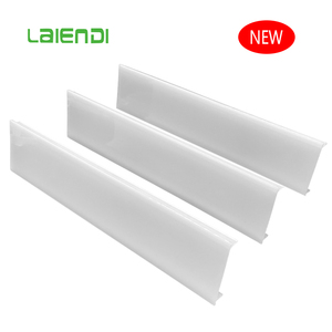 Tùy chỉnh LED ánh sáng Bìa PC khuếch tán Opal trắng nhựa đèn cho bảng điều khiển & tuyến tính đồ đạc ánh sáng chụp đèn - Product Image 3