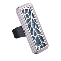 Diffuseur d'air rectangulaire pour l'intérieur de la voiture, clip de fixation pour grille d'aération, diffuseur de climatisation