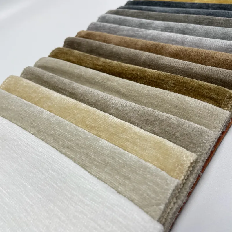 Tessuti all'ingrosso nuovo design prodotto di vendita caldo ciniglia tappezzeria divano tessuti nuovo tessuto ciniglia di alta qualità per divano