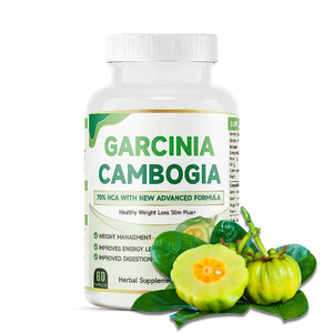 Kapsul Garcinia Cambogia Label Pribadi untuk Penurunan Berat Badan OEM ODM Suplemen Kesehatan Pil Pembakar Lemak Dewasa Pelangsing - Product Image 1