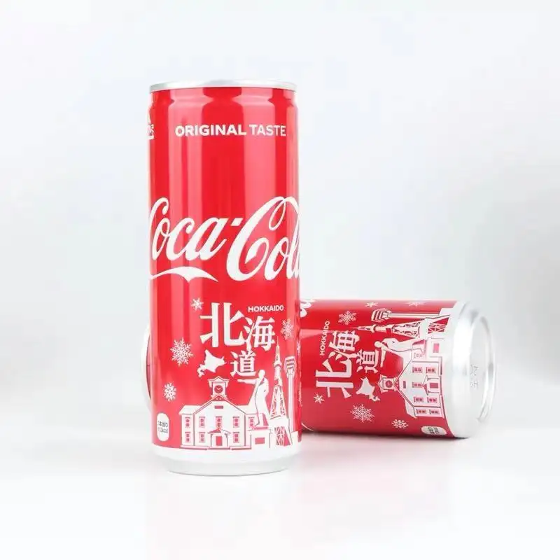 Grosir merek terkenal minuman rasa klasik impor Jepang minuman cola model terbatas Akbar 250ml air berkilau