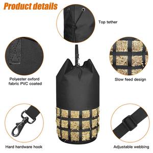 Free sample Wholesale Horse <b>Hay</b> Bale Bag for Horses <b>Hay</b> <b>Feeder</b> Storage Bag Feeding Supplies Organizer CasesB - Product Image 4