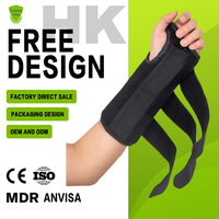 Soporte de Muñeca Médico Personalizado de Fábrica para el Túnel Carpiano, Férula de Seguridad para Fitness con Correa para Esguinces de Antebrazo