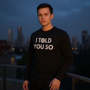 Camiseta de manga larga I Told You So Cryptocurrency Hold XLM - Product Image 3