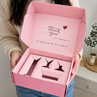 Boîte en carton ondulé personnalisée avec logo, emballages pour kits de soins de la peau, boîtes d'expédition, boîtes de beauté avec insert