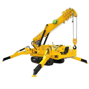 Мини-электрический телескопический кран RST L-259, мини-кран-паук, гусеничный подъемник с вылетной стрелой, 3-тонный кран-паук с сертификатом CE - Product Image 4