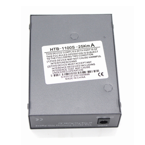 Convertidor de Medios de Fibra Óptica de 1000m, 20km, Fibra Dual - Product Image 5