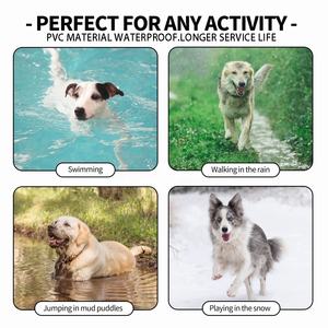 Resistente a la masticación de vinilo impermeable ajustable de PVC Collar para mascotas Correa Color personalizado Accesorios para perros Collares Para Mascotas Perros Gato - Product Image 3