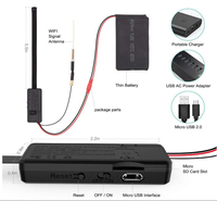 4K невидимая Скрытая мини-камера шпион Wifi DIY модуль беспроводной скрытый видеорегистратор маленькие IP-камеры видеонаблюдения