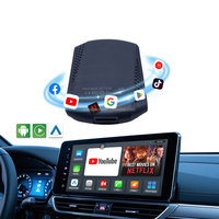Caja Multimedia Inteligente Inalámbrica CarPlay AI OEM ODM de 4GB 32GB, Permite Descargar Apps como Netflix, YouTube y Play Store