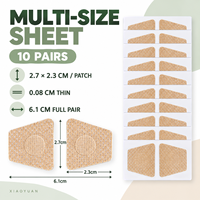 Patch de Correction d'Ongles Incarnés en Forme de T, Autocollant Flexible et Sûr, Soutien d'Alignement, Prévention, Marque Privée