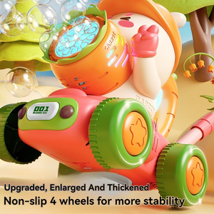 Dinosaure/lapin 2 en 1 Push Go Machine à bulles souffleur automatique de bulles jouet pour les tout-petits jouer en plein air enfants cadeau d'anniversaire - Product Image 6