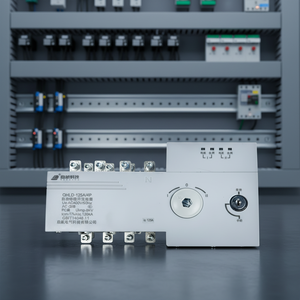 Contrôleur de commutateur de transfert automatique double alimentation ATS pour générateur diesel, <span class=keywords><strong>alternateur</strong></span>, disjoncteur, appareils électriques 4P 125A 440V - Product Image 1