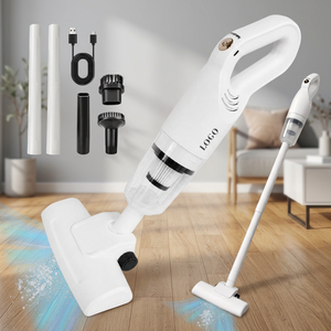 Nettoyeur de sol électrique sans fil intelligent grande capacité pour poils d'animaux, utilisation humide et sèche, rechargeable par USB, pour voiture - Product Image 1