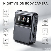 Kamera Tubuh Mini Winait Full HD1080p, Perekam Video Digital Portabel dengan Penglihatan Malam Inframerah