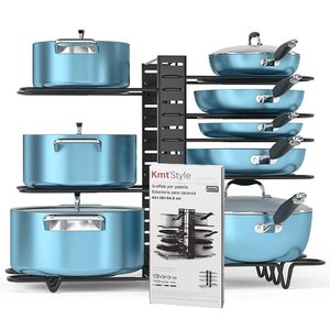 * Presa * coperchio pentola e padella porta pentole Organizer pentole per cucina dispensa e piatti D20xH54.5xL42cm - Product Image 2