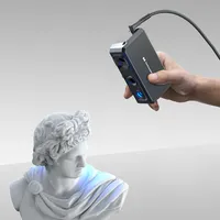 Escáner 3D 3DMAKERPRO Seal Lite, USB Multi-OS, Precisión de 0.02 mm, Resolución de 0.07 mm, Máquina de Escaneo 3D Ligera de 190 g