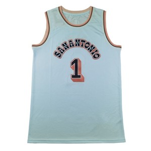 XL thoáng khí Lưới bóng rổ Jersey tùy chỉnh wembanyama thể thao mùa hè Jersey in đội Tên Logo thoải mái thể thao - Product Image 5