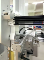 Machine entièrement automatique de poinçonnage et de filetage de cordons pour stores en bois, 5 poinçonneuses, équipement de production de stores vénitiens en bois