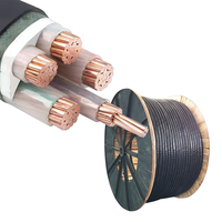 ZR-YJV 0,6/1KV XLPE-isoliertes feuerfestes PVC-ummanteltes Stromkabel 3/4/5 Kern 1,5/2,5/4/6/10/16 35 70 150mm industrielle Anwendung