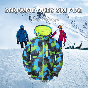 แผ่นฝึกสกี SnowMonkey Flatland สำหรับฝึก Freestyle Groundtrick รุ่น DS35 ป้องกันลมหนาว - Product Image 2