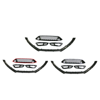 Pour Ford Focus 2015-2017 : Ensemble de déflecteurs de calandre inférieure et de cadre de feux antibrouillard, fabriqué en Chine F1EZ8200B