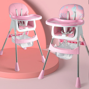 Silla alta multifuncional para bebés, ajustable en altura, portátil, para niños de 1 a 2 años - Product Image 2
