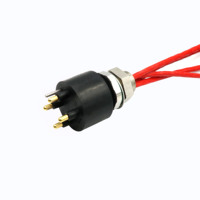 HYSF haute intensité 4 cœurs par noyau 60A connecteur sous-marin en haute mer prise étanche mâle et femelle paire prise Subconn