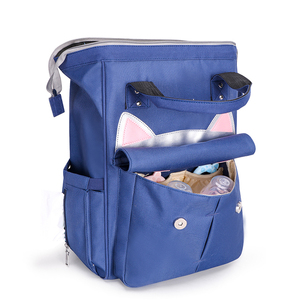 Mochila de gran capacidad impermeable para pañales de mamá, bolsa de pañales de moda, venta al por mayor - Product Image 5