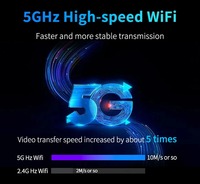 C6 4K Dash Cam dengan Wireless CarPlay Android Auto 9.66 Inch IPS Smart Mirror Depan 4K Belakang HD WiFi Perekam DVR Mobil