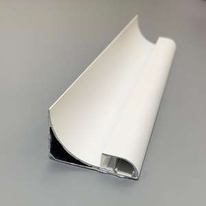 Profilo in Alluminio a LED Senza Scanalatura per Retroilluminazione Linea Angolare Superiore Battiscopa Lavaggio Parete Soffitto per Decorazione Pavimento Casa - Product Image 4